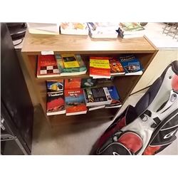 BOOK SHELF - 32 X 24 - 3 SHELF & SHOE SHELF