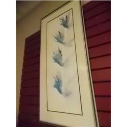 FRAMED PRINT - FLOWERS