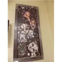 FRAMED PRINT - REDEMPTION  - ANGELINA WRONA - GALLERY ESTIMATE $625