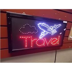 LED TRAVEL SIGN