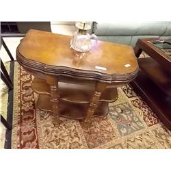 VINTAGE SOLID WOOD ACCENT TABLE