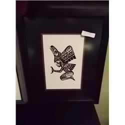 FRAMED RICHARD SHORTY PRINT - SIGNED - TRANSFORMATION