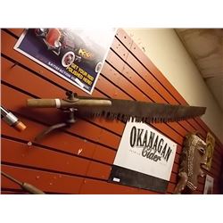 VINTAGE 2 MAN HAND SAW