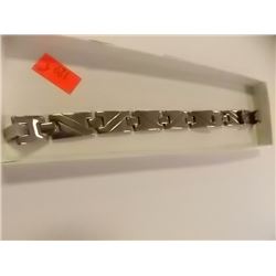 BRACELET - STAINLESS STEEL - RETAIL ESTIMATE $200