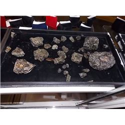 TRAY OF RAW AMBER