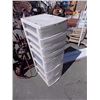 Image 1 : PLASTIC BIN ORGANIZER