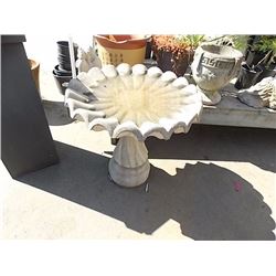 CONCRETE BIRD BATH