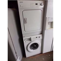WASHER & DRYER - STACKING -SAMSUNG MAYTAG -WORKING