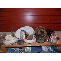 SHELF OF COLLECTIBLES