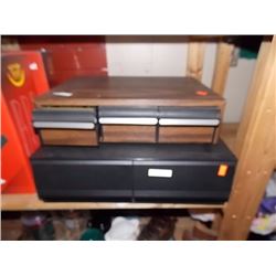 DVD'S & CASSETTES - 2 CASES