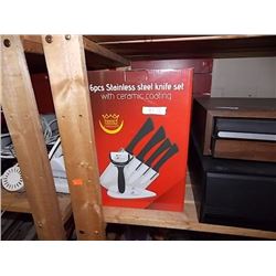 NEW STAINLESS STEEL KNIFE SET - 6 PC - GERMANY