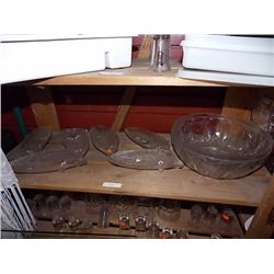 SHELF - GLASS - BOWL & M ORE