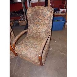 LAZY BOY UPHOLSTERED ROCKER RECLINER