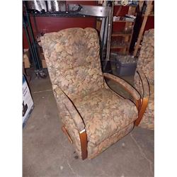 LAZY BOY UPHOLSTERED ROCKER RECLINER