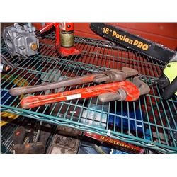 PIPE WRENCHES - 18" - 2 TTL