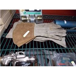 WELDING GLOVES - 2 PAIR