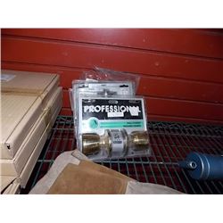 NEW PASSAGE DOOR KNOBS - 3 PKGS