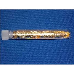 VIAL OF 24K GOLD FLAKES