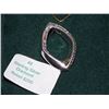 Image 1 : PENDANT - DIAMOND IN STERLING SILVER SETTING - RETAIL TAGGED $250