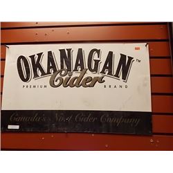 BREWERS MEMORABILIA - METAL - OKANAGAN CIDER