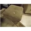 Image 1 : BROWN MICROFIBRE OTTOMAN