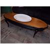 Image 1 : OVAL RETRO COFFEE TABLE