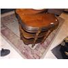 Image 1 : VINTAGE SOLID WOOD ACCENT TABLE