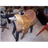 Image 1 : WESTERN SADDLE - HAND TOOLED - LIKE NEW