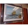 Image 1 : FRAMED PICTURE - TALL SHIP