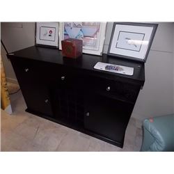 NEW SIDEBOARD - 3 DRAWERS & 2 DOORS WITH WINE STORAGE - STORE DISPLAY