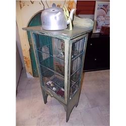 FOLK ART BIRD HOUSE - 5' TALL