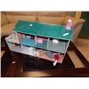 Image 1 : VINTAGE METAL DOLL HOUSE & CONTENTS