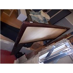 QUEEN HEADBOARD - BROWN