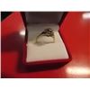 Image 1 : RING - ½ CT (17) BRILLIANT CUT DIAMONDS IN 14K GOLD SETTING - INCLUDES APPRAISAL $1480