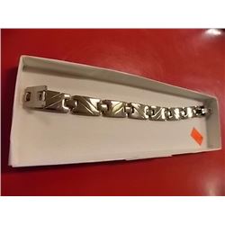 BRACELET - STAINLESS STEEL - RETAIL ESTIMATE $200