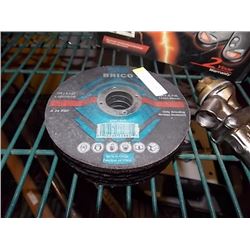 NEW GRINDING DISKS - 4 1/2" - 5PC/PKG