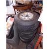 Image 1 : TIRES & RIMS - 4 TTL
