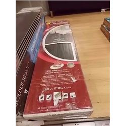 LAMINATE FLOORING WITH FOAM BACKING - 3 BOXES X ~17.38SQFT - MIDNIGHT - STR