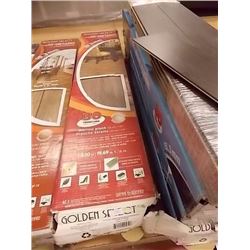 LAMINATE FLOORING WITH FOAM BACKING - 2 BOXES X ~19.69SQFT - RIVERSIDE OAK - STR