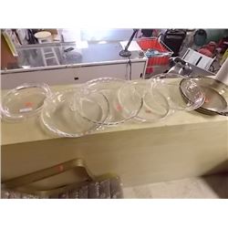 GLASS DISHWARE - PYREX AND OTHER 7PC