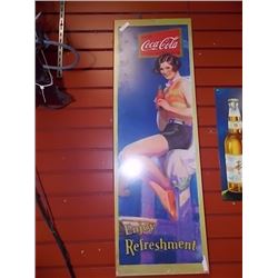 COCA-COLA PRINT ON BOARD - 1997