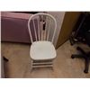 Image 1 : WHITE WOOD CHAIR