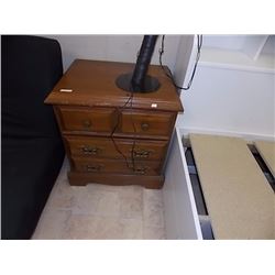 PINE NIGHT STANDS - 3 DRAWERS - 2 TTL