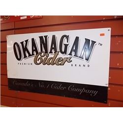 BREWERS MEMORABILIA - METAL - OKANAGAN CIDER