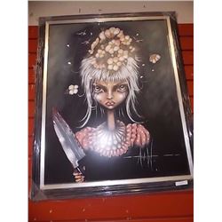FRAMED PRINT - SINGLE AGAIN - ANGELINA WRONA - GALLERY ESTIMATE $550