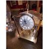 Image 1 : BRASS MANTEL CLOCK