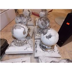 VINTAGE FENCE POST TOPS - 2