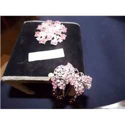 BROTCH - PINK RHINESTONES