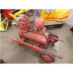 HEAVY DUTY ELECTRIC WHEEL BARREL STYLE COMPRESSOR