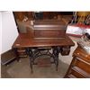 Image 1 : VINTAGE TREDLE SEWING MACHINE - STANDARD